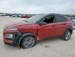 Salvage cars for sale at San Antonio, TX auction: 2020 Hyundai Kona SEL