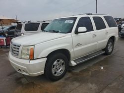 Cadillac Vehiculos salvage en venta: 2002 Cadillac Escalade Luxury