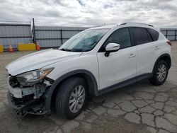 Salvage cars for sale at Fresno, CA auction: 2015 Mazda CX-5 Touring