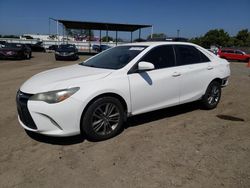 Salvage cars for sale at San Diego, CA auction: 2016 Toyota Camry LE