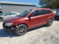 Salvage cars for sale from Copart Midway, FL: 2011 Dodge Journey Mainstreet