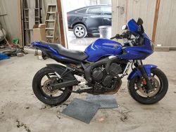 Salvage cars for sale from Copart Madisonville, TN: 2007 Yamaha FZ6 SHG