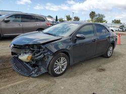 Toyota salvage cars for sale: 2015 Toyota Corolla L