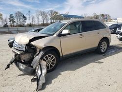 Salvage cars for sale at Spartanburg, SC auction: 2007 Ford Edge SEL