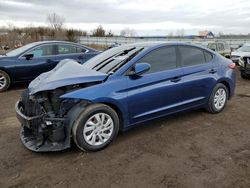 Salvage cars for sale at Columbia Station, OH auction: 2018 Hyundai Elantra SE