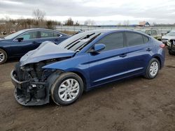 Salvage cars for sale from Copart Columbia Station, OH: 2018 Hyundai Elantra SE