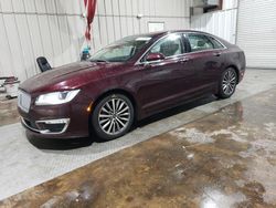 Lincoln MKZ salvage cars for sale: 2017 Lincoln MKZ Select