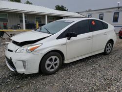 Salvage cars for sale from Copart Prairie Grove, AR: 2015 Toyota Prius