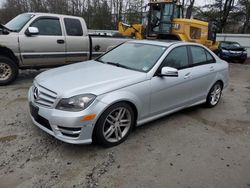 Mercedes-Benz salvage cars for sale: 2012 Mercedes-Benz C 300 4matic