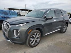 Salvage cars for sale at Grand Prairie, TX auction: 2021 Hyundai Palisade SEL