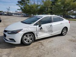 Salvage cars for sale at Lexington, KY auction: 2016 Chevrolet Cruze LT
