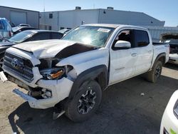 Salvage cars for sale at Vallejo, CA auction: 2017 Toyota Tacoma Double Cab