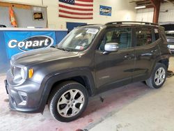 Salvage cars for sale from Copart Angola, NY: 2020 Jeep Renegade Limited