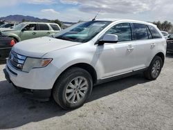 Salvage cars for sale at Las Vegas, NV auction: 2010 Ford Edge Limited