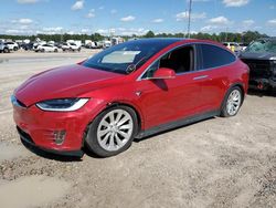 Salvage cars for sale from Copart Houston, TX: 2017 Tesla Model X