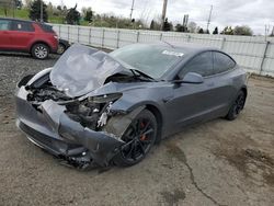 Vehiculos salvage en venta de Copart Portland, OR: 2018 Tesla Model 3