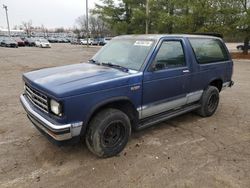 Chevrolet Blazer S10 salvage cars for sale: 1987 Chevrolet Blazer S10