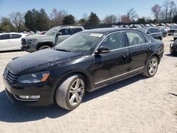 Salvage cars for sale at Madisonville, TN auction: 2012 Volkswagen Passat SEL
