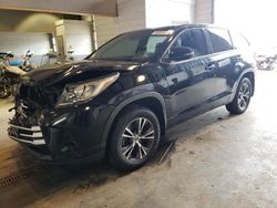 Salvage cars for sale at Sandston, VA auction: 2018 Toyota Highlander LE