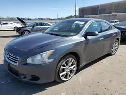 Salvage cars for sale from Copart Fredericksburg, VA: 2012 Nissan Maxima S