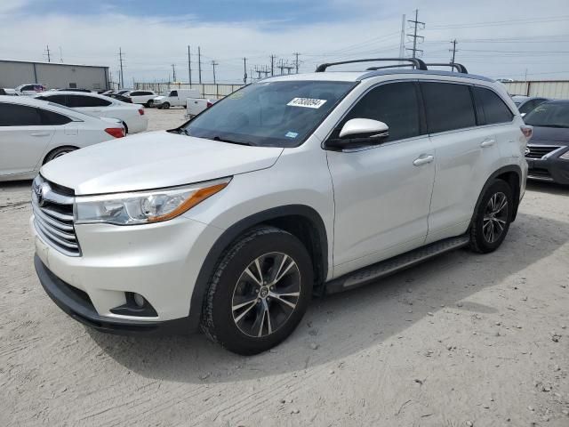 2016 Toyota Highlander XLE