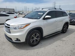 Carros salvage a la venta en subasta: 2016 Toyota Highlander XLE