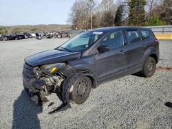 Salvage cars for sale from Copart Concord, NC: 2018 Ford Escape S