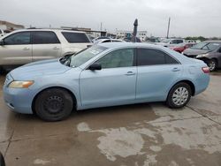 Salvage cars for sale from Copart Grand Prairie, TX: 2009 Toyota Camry Base