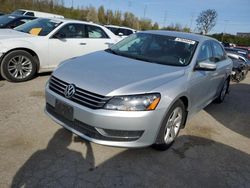 Volkswagen Passat se Vehiculos salvage en venta: 2013 Volkswagen Passat SE