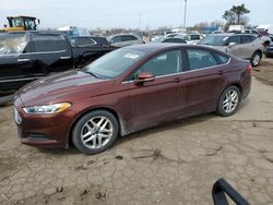 2016 Ford Fusion SE en venta en Woodhaven, MI