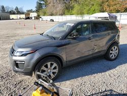 Land Rover Range Rover salvage cars for sale: 2019 Land Rover Range Rover Evoque SE