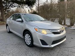 Salvage cars for sale at North Billerica, MA auction: 2014 Toyota Camry L