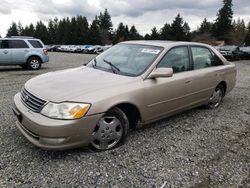 Toyota Avalon XL salvage cars for sale: 2003 Toyota Avalon XL