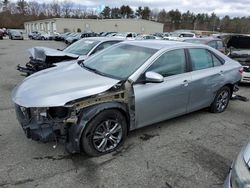 Salvage cars for sale at Exeter, RI auction: 2017 Toyota Camry LE