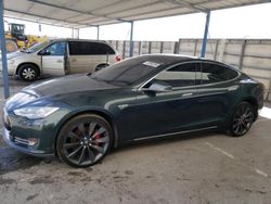 Tesla salvage cars for sale: 2014 Tesla Model S