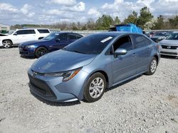 Toyota Corolla LE salvage cars for sale: 2020 Toyota Corolla LE