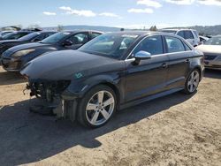 Salvage cars for sale at San Martin, CA auction: 2017 Audi S3 Premium Plus