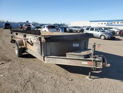 Salvage trucks for sale at Greenwood, NE auction: 2015 PJ Dump Trailer