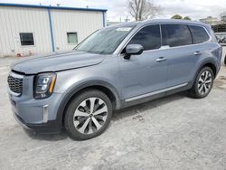 Salvage cars for sale at Tulsa, OK auction: 2021 KIA Telluride EX