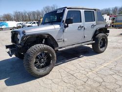 Salvage cars for sale at Rogersville, MO auction: 2014 Jeep Wrangler Unlimited Sport