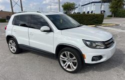 Salvage cars for sale from Copart Opa Locka, FL: 2016 Volkswagen Tiguan S