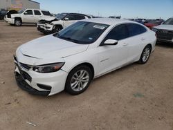 Vehiculos salvage en venta de Copart Amarillo, TX: 2018 Chevrolet Malibu LT