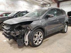 Salvage cars for sale at Milwaukee, WI auction: 2014 Ford Escape Titanium