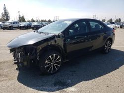 Salvage cars for sale from Copart Rancho Cucamonga, CA: 2018 Toyota Corolla L