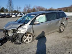 Toyota Sienna LE salvage cars for sale: 2017 Toyota Sienna LE