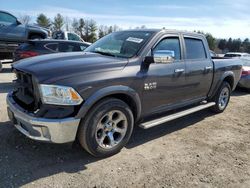 Salvage cars for sale from Copart Finksburg, MD: 2018 Dodge 1500 Laramie