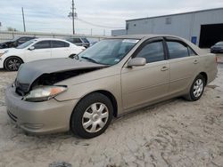 Salvage cars for sale at Jacksonville, FL auction: 2002 Toyota Camry LE