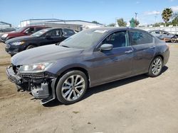 Salvage cars for sale from Copart San Diego, CA: 2015 Honda Accord Sport