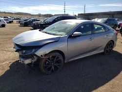 Salvage cars for sale from Copart Colorado Springs, CO: 2020 Honda Civic Sport