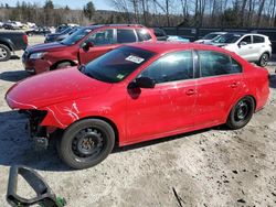 Salvage cars for sale at Candia, NH auction: 2015 Volkswagen Jetta Base